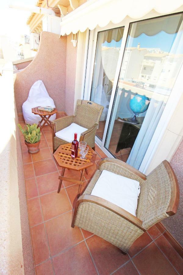 Ático duplex de lujo frente al mar. 1a linea playa El Campello Exterior foto
