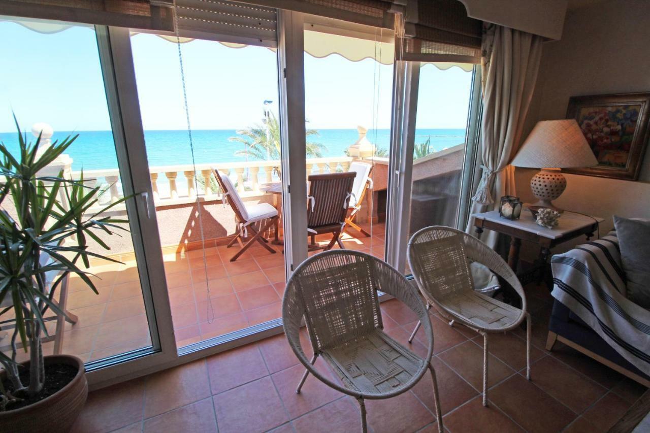 Ático duplex de lujo frente al mar. 1a linea playa El Campello Exterior foto